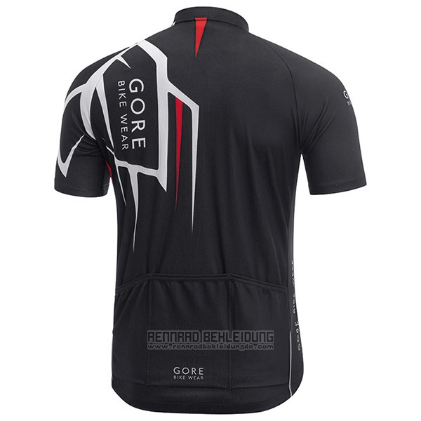 2017 Fahrradbekleidung Gore Bike Wear Power Adrenaline Shwarz Trikot Kurzarm und Tragerhose - zum Schließen ins Bild klicken